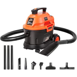 Armor All 2.5 Gallon Wet/Dry Utility Vac: $60 Armor All 2.5 Gallon Wet/Dry Utility Vac: $60