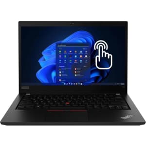 Refurb Lenovo ThinkPad T14 14" Intel i5-1145G7 Touchscreen Laptop: $279.99