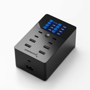 Sabrent 252W 8-Port Charging Station: $59.99