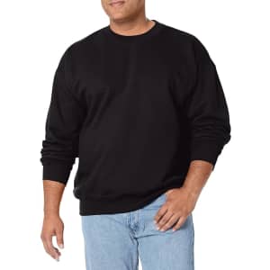 Hanes Men's Heavyweight Fleece Sweatshirt: $11