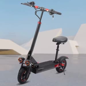 800W Folding Electric Scooter With Seat: $329.14