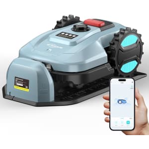 Yardcare Robotic Lawn Mower with App Control: $369.99