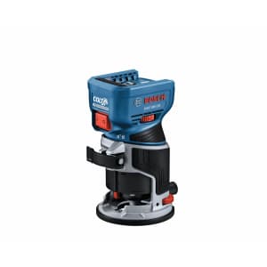 Bosch 1/4" 4A 1.39-HP Variable Brushless Combo Fixed/Plunge Cordless Router: $149