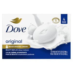 Dove Original Beauty Bar Soap 24-Pack: $14 via Sub. & Save