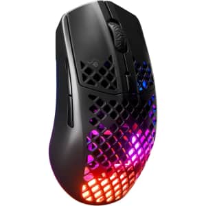 SteelSeries Aerox 3 Wireless RGB Optical Gaming Mouse: $49