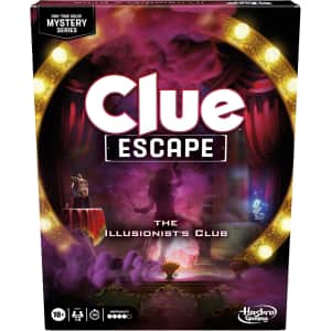 Clue Escape: The Illusionist's Club Board Game: $10.40