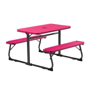 Your Zone Kids' Folding Picnic Activity Table: $24.50 Your Zone Kids' Folding Picnic Activity Table: $24.50