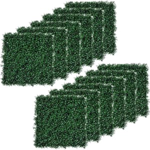 Outsunny 20"x20" Grass Wall Panel 12-Pack: $43 Outsunny 20"x20" Grass Wall Panel 12-Pack: $43