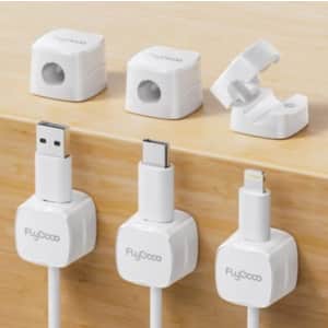 Adhesive Magnetic Cord Organizer 6-Pack: $3.99 Adhesive Magnetic Cord Organizer 6-Pack: $3.99
