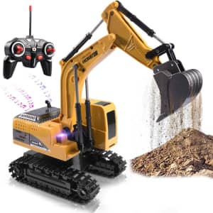 Onadrive RC Construction Excavator Toy: $19.99