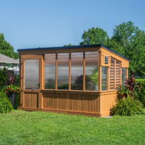 Backyard Discovery 12x7-Foot Zalie Modern Greenhouse: $2,499