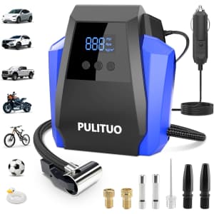 12V Tire Inflator: $17 12V Tire Inflator: $17
