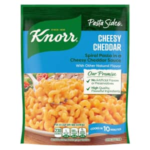 Knorr Cheesy Cheddar Pasta Sides 8-Pack: $4.62 via Sub & Save Knorr Cheesy Cheddar Pasta Sides 8-Pack: $4.62 via Sub & Save