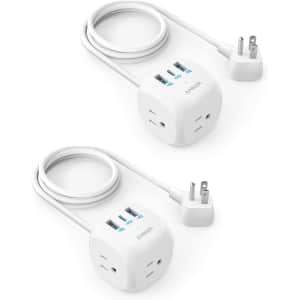 Anker 321 20W USB C Power Strip 2-Pack: $16