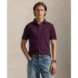 Polo Ralph Lauren 1-Day Sale at Macy's. Save on over 800 items from the brand, with men's socks starting from $14, men's t-shirts from $23, men's polo shirts from $44, and more. We've pictured the Polo Ralph Lauren Men's Custom Slim Fit Soft Cotton Polo 