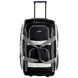 Olympia USA 8-Pocket 22" Rolling Duffel Bag: $29 Olympia USA 8-Pocket 22" Rolling Duffel Bag: $29