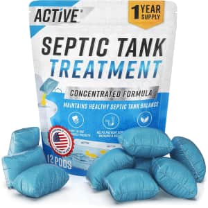 Active Septic Tank System Treatment Pods 12-Pack: $13 via Sub & Save Active Septic Tank System Treatment Pods 12-Pack: $13 via Sub & Save