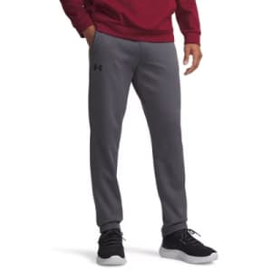 Under Armour Men's Armour Fleece Pants: $17.98 Under Armour Men's Armour Fleece Pants: $17.98