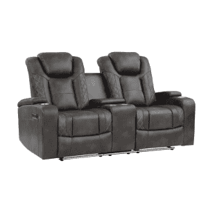 Lazzara Hazen 72" Power Double Reclining Loveseat: $984