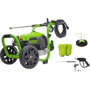 Greenworks Electric Pressure Washer Combo Kit: $379