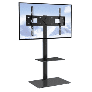 SucceBuy Swivel TV Stand for 32" to 65" TVs: $39