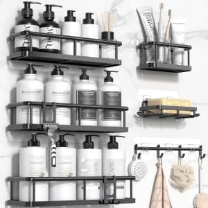 Shower Caddy 6-Piece Set: $9 Shower Caddy 6-Piece Set: $9