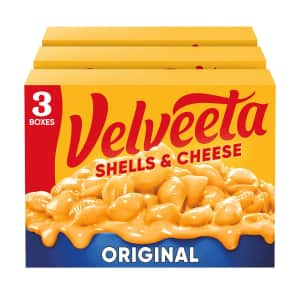 Velveeta Shells & Cheese 12-oz. Box 3-Pack: $6.38 via Sub & Save