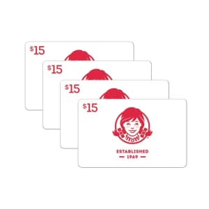 $60 Wendy's Gift Card at Sam's Club: $48 $60 Wendy's Gift Card at Sam's Club: $48