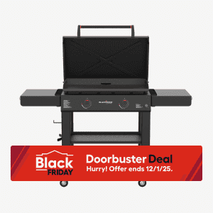 Blackstone 30" Culinary Omnivore Griddle w/ Hood 2 -Burner Flat Top Grill: $299