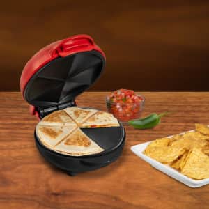 Nostalgia Taco Tuesday Street Taco Quesadilla Maker: $10
