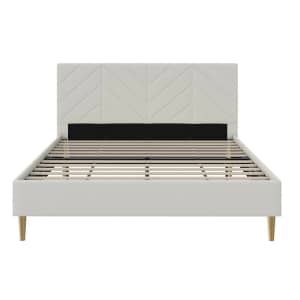 DHP Andrea Tufted Upholstered Queen Platform Bed: $106 DHP Andrea Tufted Upholstered Queen Platform Bed: $106