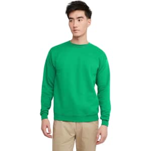 Hanes Men's EcoSmart Fleece Crewneck Sweatshirt: $7 Hanes Men's EcoSmart Fleece Crewneck Sweatshirt: $7
