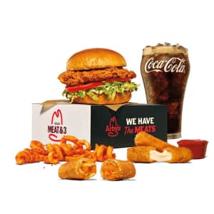 Arby's Meat & 3: $7.99
