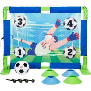 Little Tikes TotSports Soccer Trainer with 9 Accessories: $13
