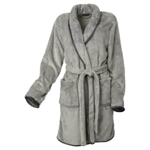 Ardour Pipe Hem Velvet Robe: $15