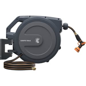 Giraffe Tools AW30 1/2MB Retractable Garden Hose Reel: $120 Giraffe Tools AW30 1/2MB Retractable Garden Hose Reel: $120