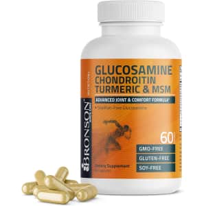 Bronson 60-Count Glucosamine Chondroitin Turmeric & MSM: $7.64 w/ Subscribe & Save Bronson 60-Count Glucosamine Chondroitin Turmeric & MSM: $7.64 w/ Subscribe & Save