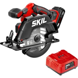 Skil 20V Brushless 6-1/2" Cordless Compact Circular Saw Kit: $83