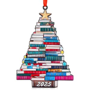 Venhoo Book Christmas Ornament 2025: $6.39 Venhoo Book Christmas Ornament 2025: $6.39
