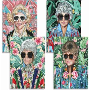 80s-Inspired Golden Girls 14x11" Poster 4-Pack: $15.77