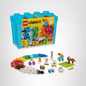 LEGO Classic Vibrant Creative Brick Box: $41.99