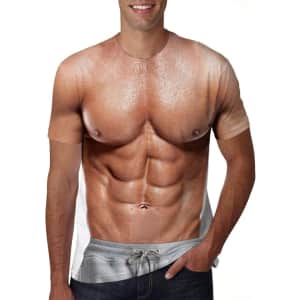 Fake Body 3D Print Graphic T-Shirts: $15