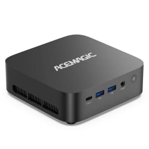 AceMagic Ryzen 7 Mini Gaming Desktop w/ 32GB RAM and 1TB SSD: $308.80
