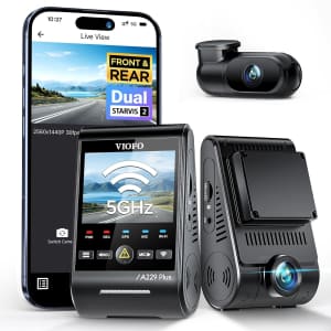 Viofo A229 Plus 1440P HDR Dual Dash Cam: $159.99 Viofo A229 Plus 1440P HDR Dual Dash Cam: $159.99