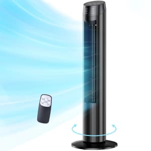 SZRSTH 36" Oscillating Floor Tower Fan: $29.24