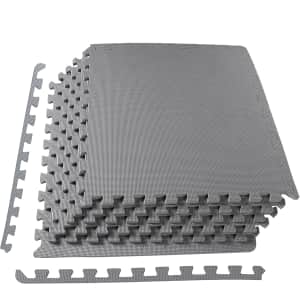 Elevon Exercise Interlocking Gym Floor Tile 6-Pack (24 Square Feet): $21.98