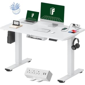 Flexispot EN2 48" x 24" Electric Stand Up Desk: $142 w/ Prime