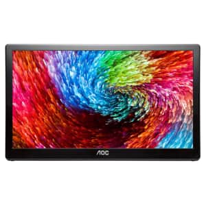 Open-Box AOC 720p 15.6" USB 3.0 Portable Monitor: $55
