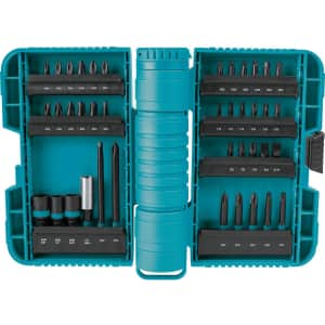 Makita 40-Piece Impactx Driver Bit Set: $14