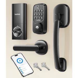 Lockzo Smart Door Lock with Handle: $49.99